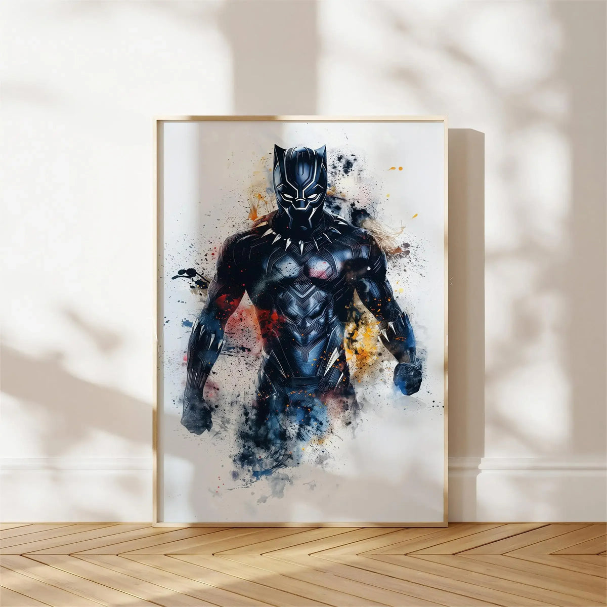 1pc frameless Watercolor Dripping Art Superheroes Prints Posters SpiderMan Iron Man Canvas Painting Marvel Wall Art for Kids Roo
