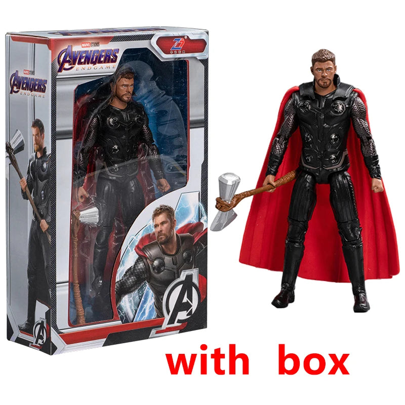 Marvel figure legends collection Spider-Man Thanos Iron Man Spider Captain Thor Hulk avenger action decoration toy boy kids gift