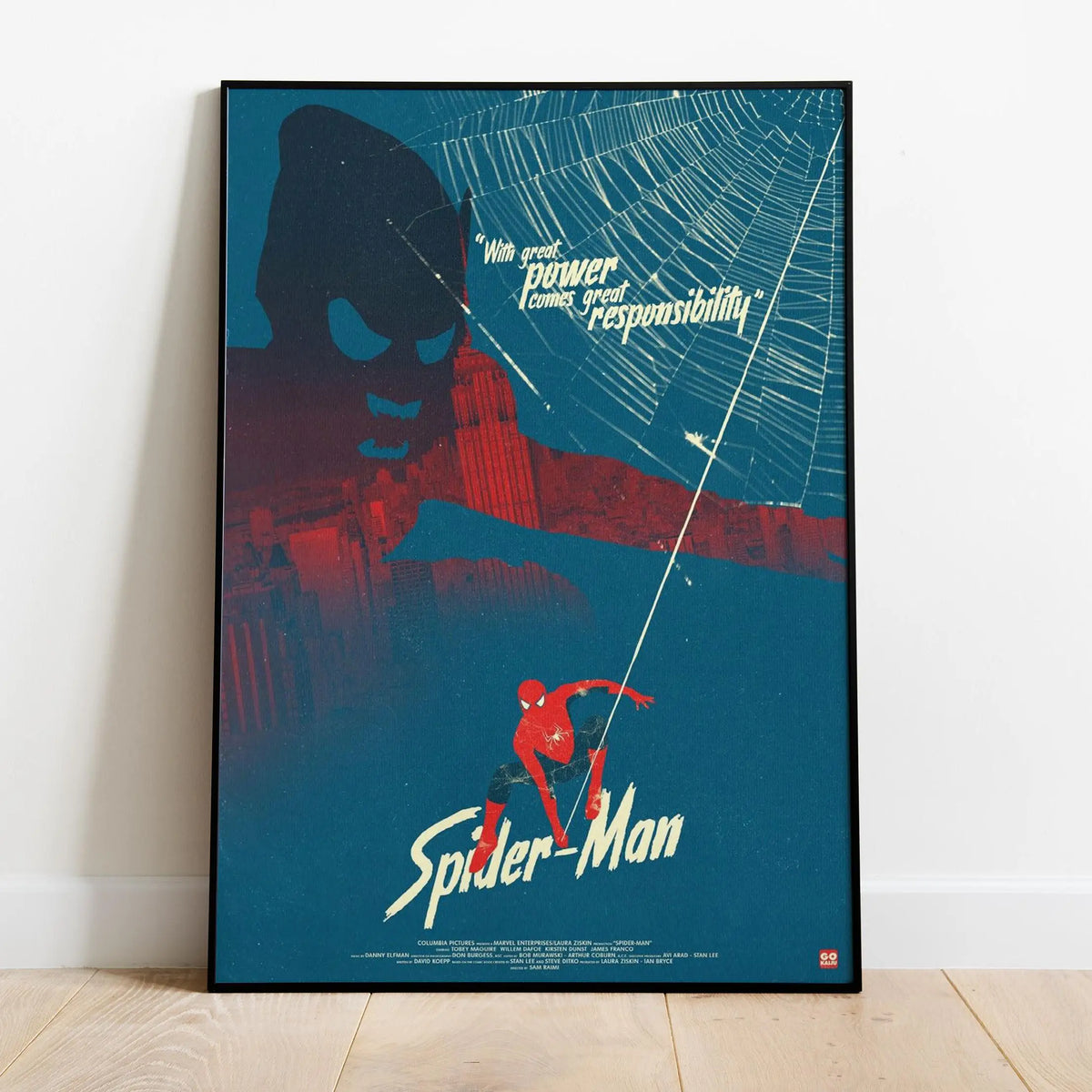Spider Man Comic Book Covers Poster, Comics Print, Wall Art, Gift for Animation Fans