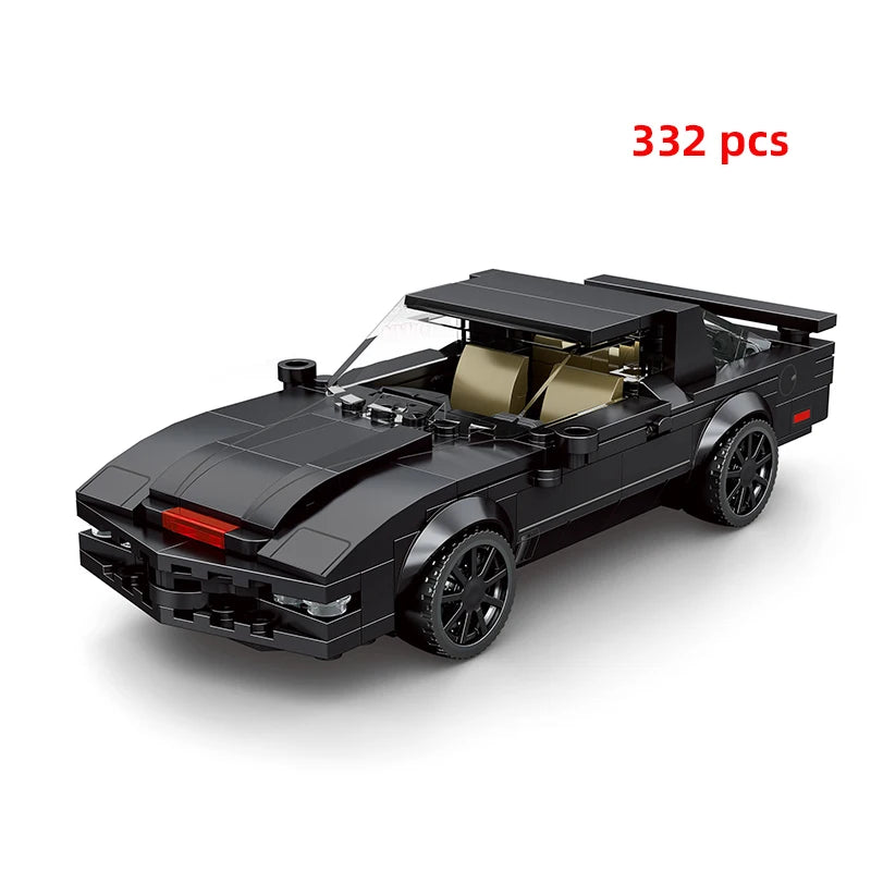 Technical Car Speed Racing Building Blocks Bricks Sets Sports Car MOC Garage City Vehicle Creative Toys For Kids