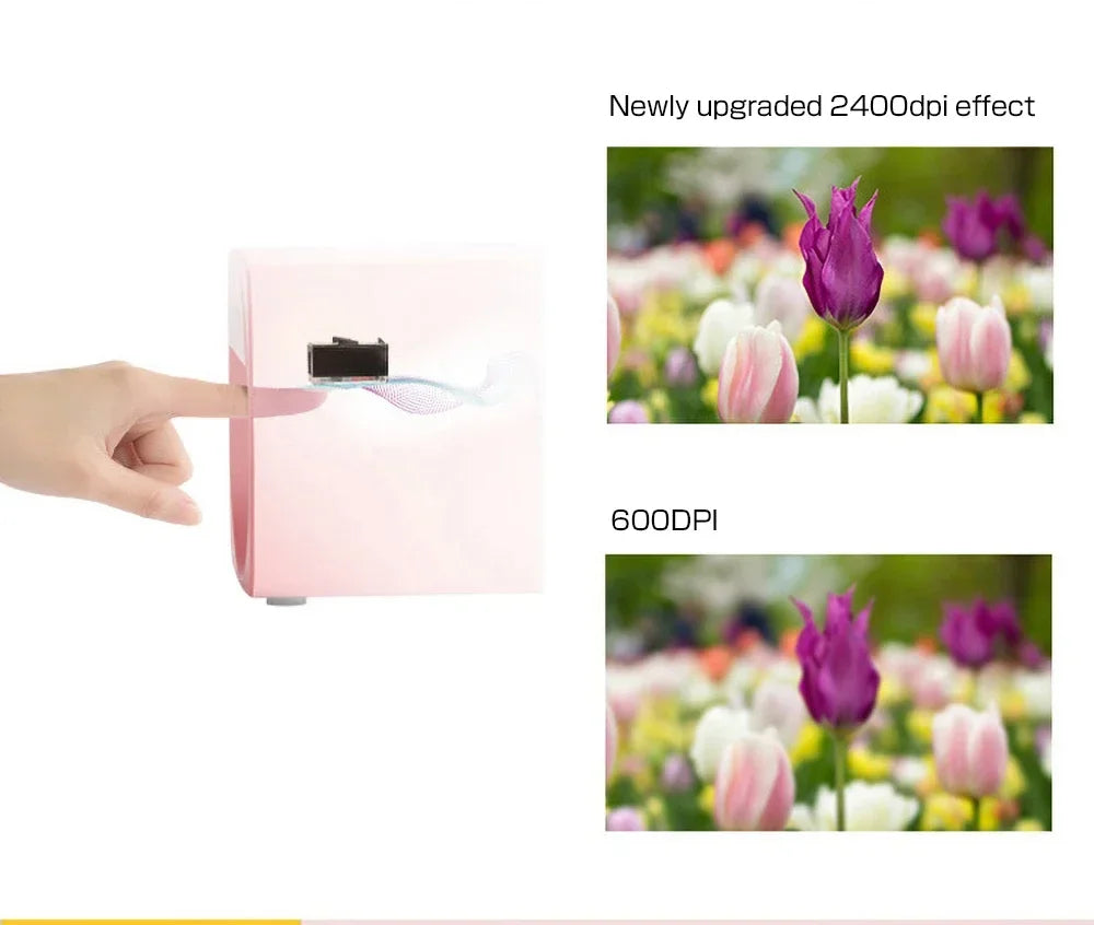 Portable 3D Painted Nail Printer Machine Intelligent Automatic Printing Celebrity Home Nail Machine Artifact With Cartridge