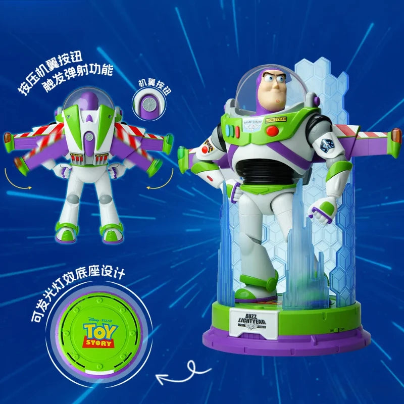 In Stock Disney Toy Story Buzz Lightyear Action Figure 17 Movable Joints Full Possible Collectible Assembled Model Toys Gift