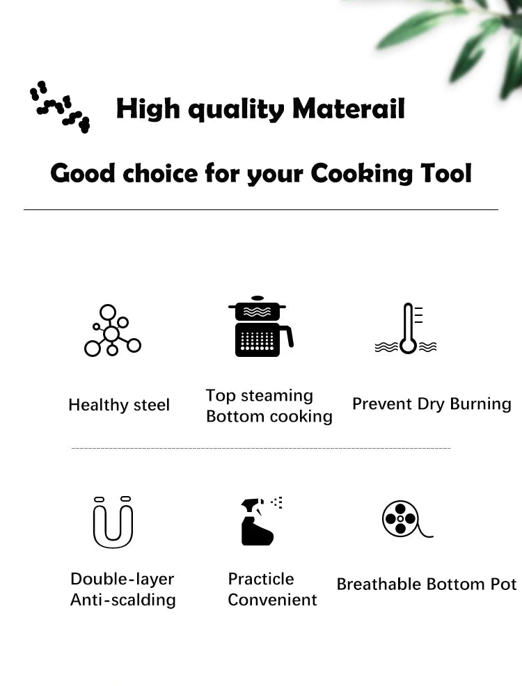 Mini Multifunction Electric Cooker Home Hot Pot 1-2 People Heating Pan Cooking Pot Machine Eu Plug Rice Cooker Appliances