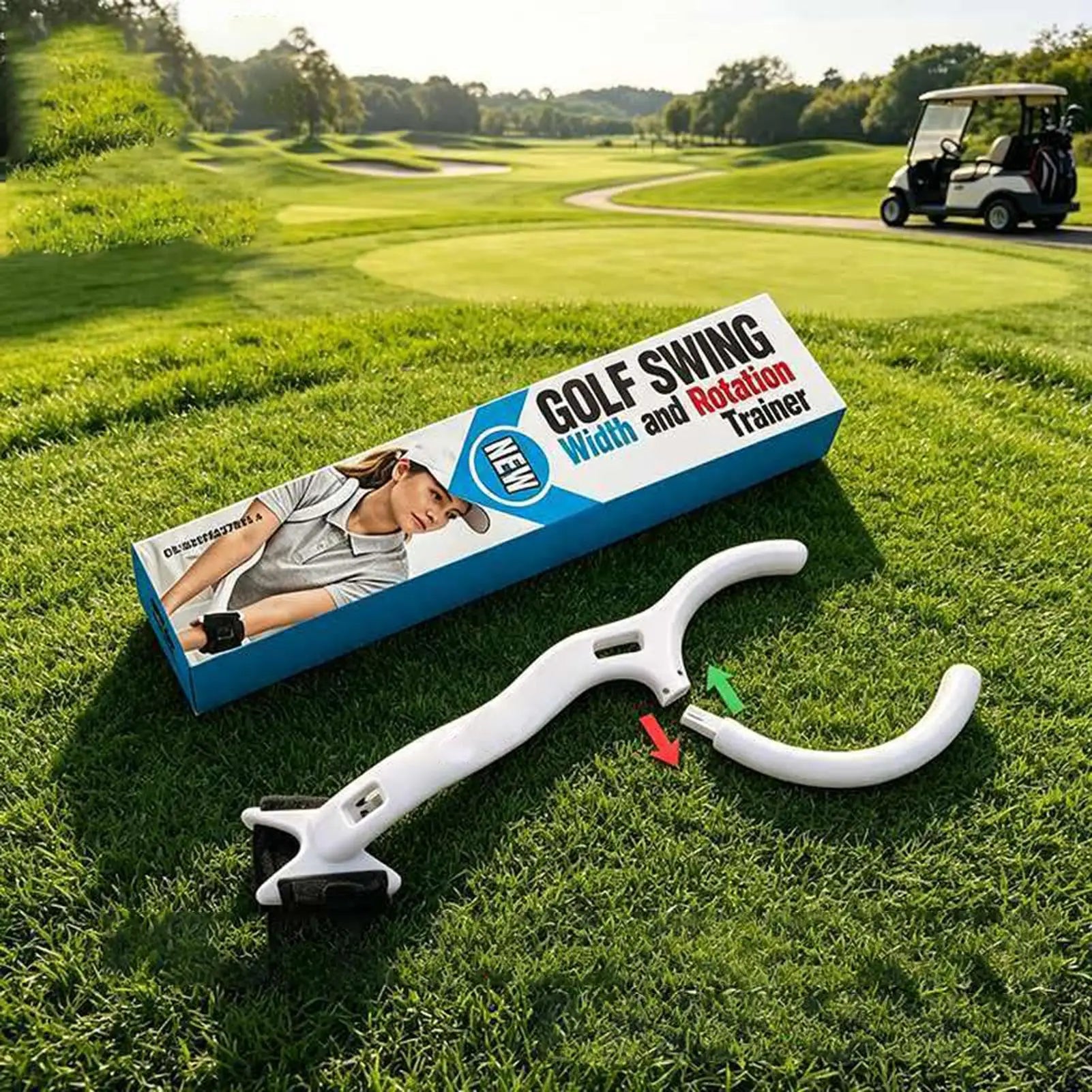 Golf Arm Swing Trainer the Prosendr Widener Golf Swing Width Trainer Arm Swing Posture Correction Device for Men Women Golfers