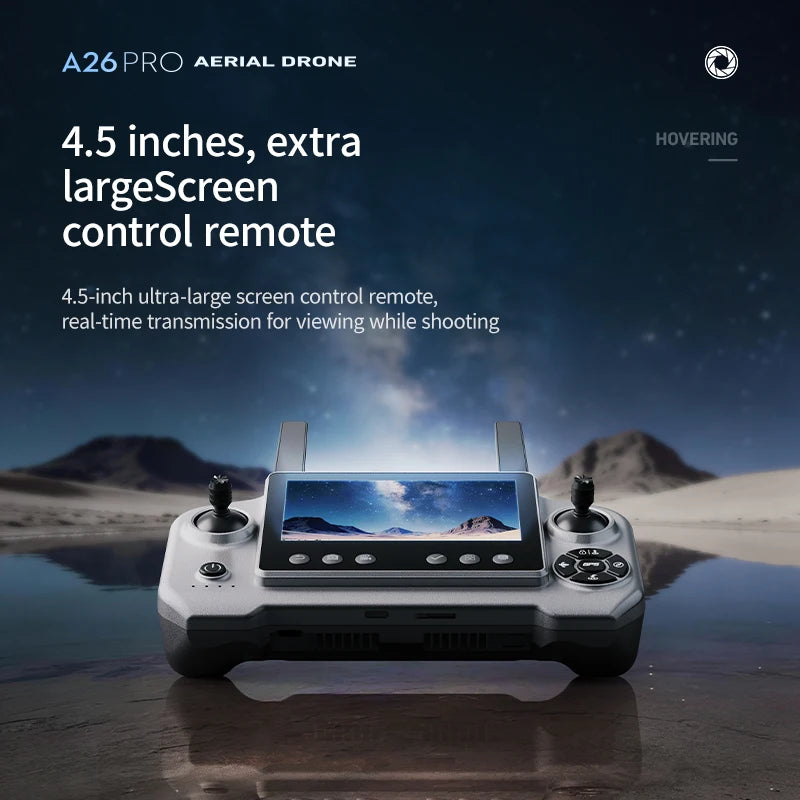 Lenovo A26 Pro Drone 4K HD 8k Triple Camera FPV Brushless Motor Obstacle Avoidance Foldable RC Quadcopter Professional Aerial