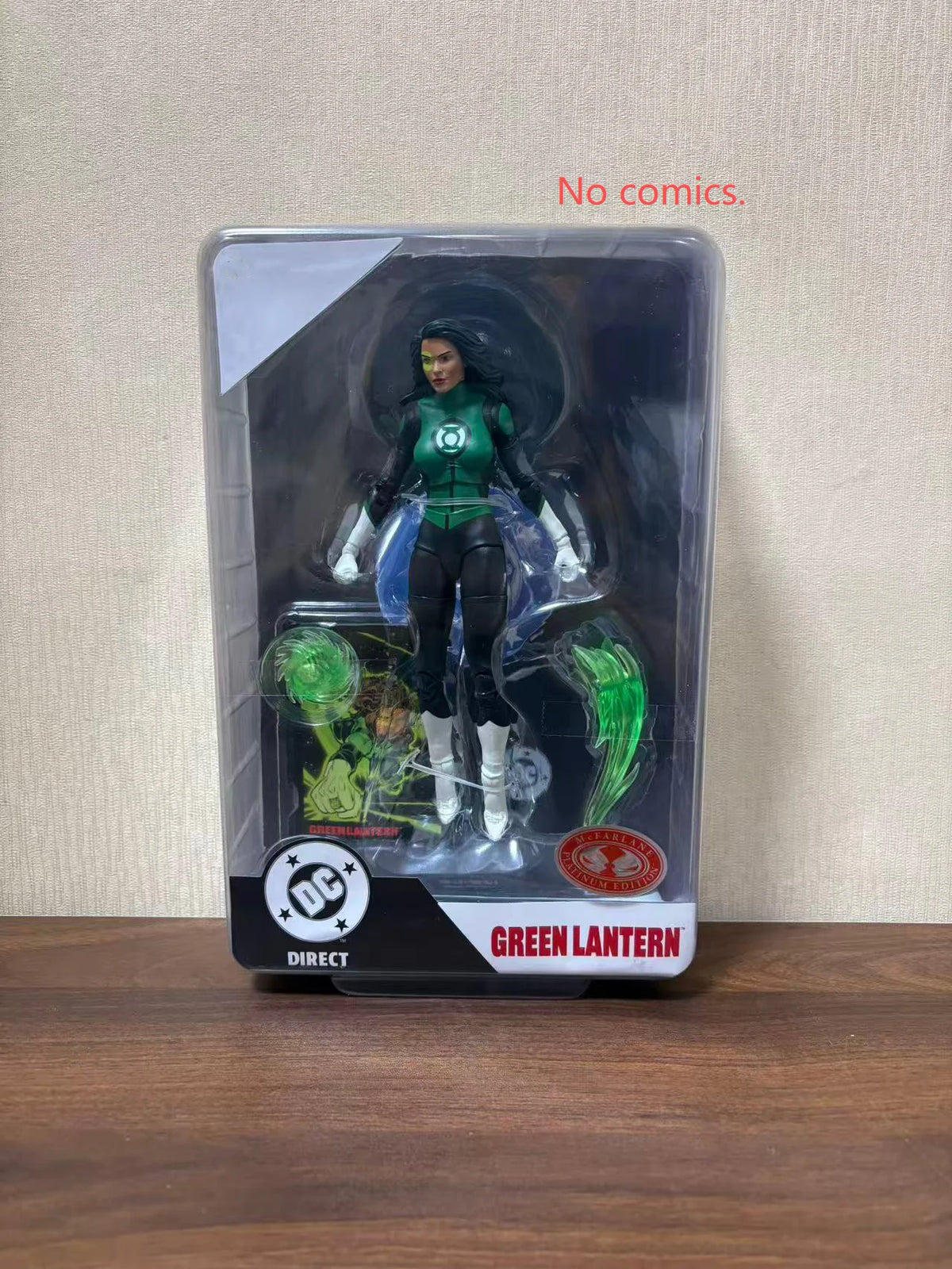 McFarlane Toys Green Lantern Jessica Cruz/The Flash Jay Garrick No Comics 7in DC Multiverse Action Figure Model Doll