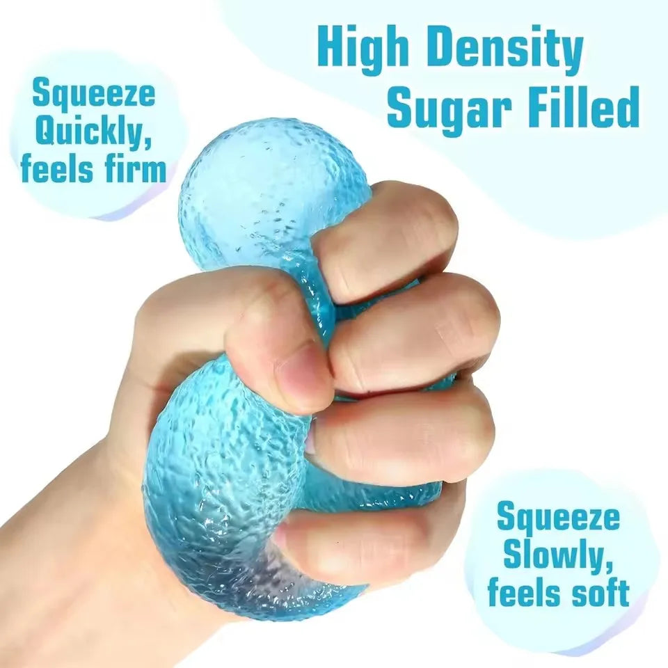 New Schylling NeeDoh Fuzz Ball & Maltose Candy Sensory Squeeze Toy Stress Relief Fidget Ball for Adults Kids Toy
