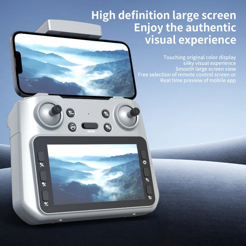 Lenovo M22 Drone Foldable Aerial Shooting 8K Ultra HD Camera Brushless Motor 4.3 Smart Control Optical Flow Stable RC Quadcopter