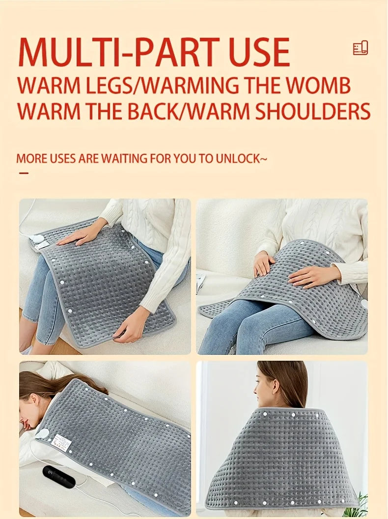 40" X 20", XXL heating pad, large electric heating pad, local warehouse, 9 heat levels