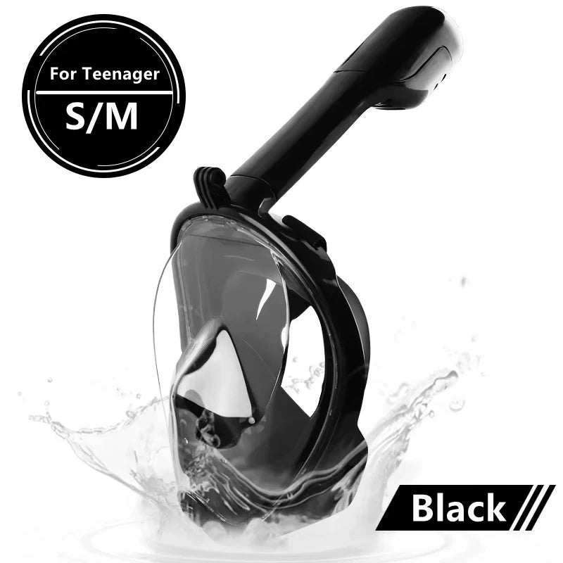 Underwater Scuba Anti Fog XIAOTREE Full Face Diving Mask Snorkeling Respiratory Masks Safe Waterproof Swimming Equipment
