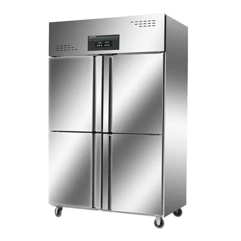 4-Door Commercial Freezer Refrigerator