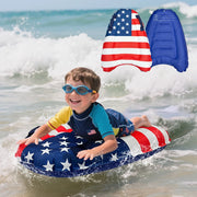 1pc Inflatable Half Star Surfboard PVC Portable Summer Swim Board Suitable For Beach Lake Pool Parties