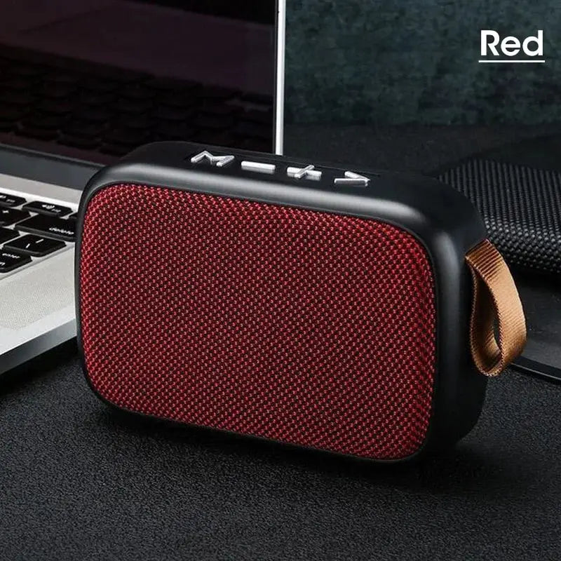 Take the party anywhere with this portable mini outdoor subwoofer speaker—powerful sound for home or on the go!