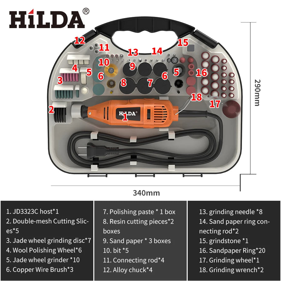 Electric Mini Drill Grinder Engraving Pen Mini Drill Electric Rotary Tool Grinding Machine Accessories