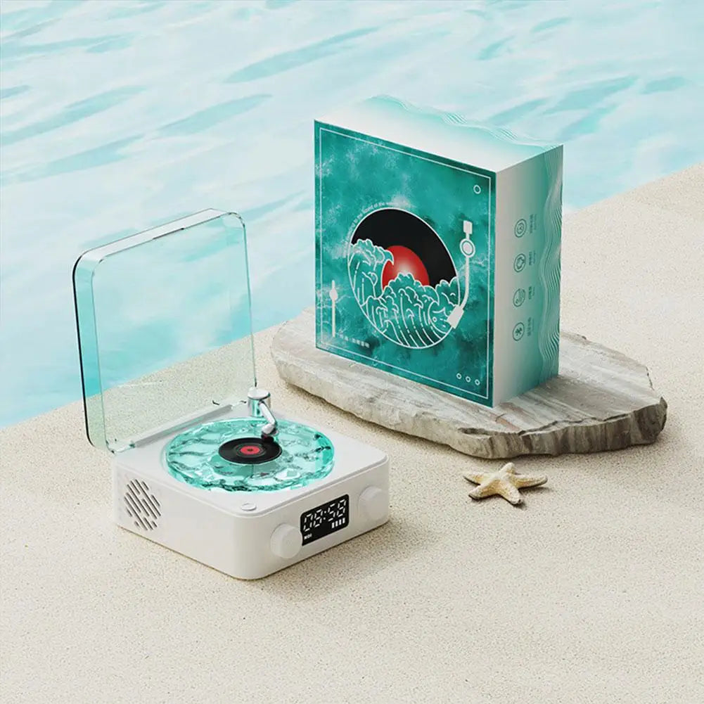 Bluetooth Speaker  (Retro Turntable)
