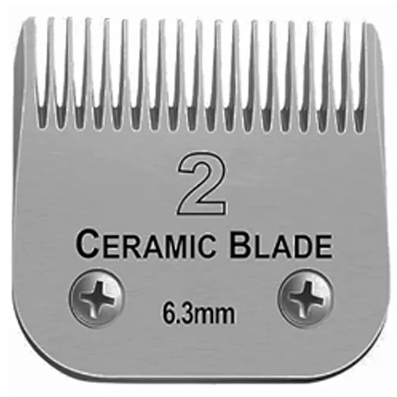 Detachable Pet Dog Cat Grooming Clipper Ceramic Blade Compatible with Most Andis,Oster A5,Wahl KM10 Series Animals Clippers