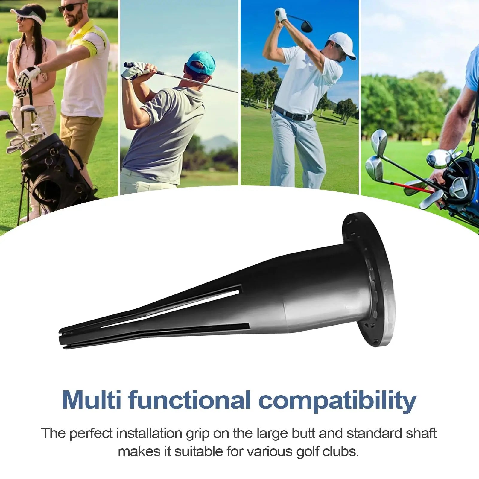 Golf Club Grip Installer Reusable Golf Shaft Puller Portable Clip-on Golf Club Grip Remover Golf Accessories For Men Women