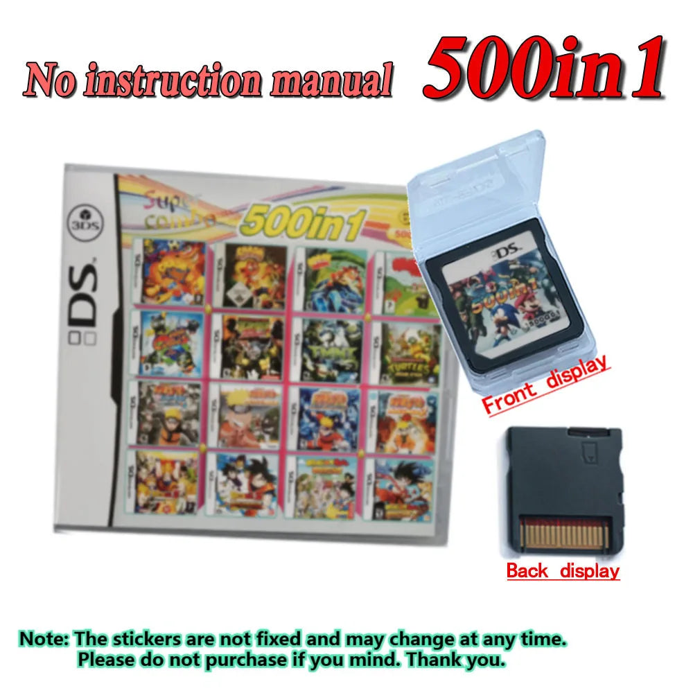 4300 in 1  Pokemon Game Cards DS NDS 3DS 3DS NDSL