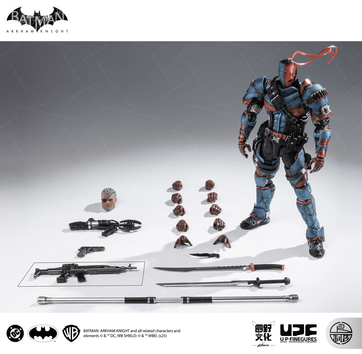 Brand New In Stock Batman Arkham Knight Action Figure LPZZ 1/12 Scale Soldier Warrior Edition Batman Full Set 6-inches Model Toy
