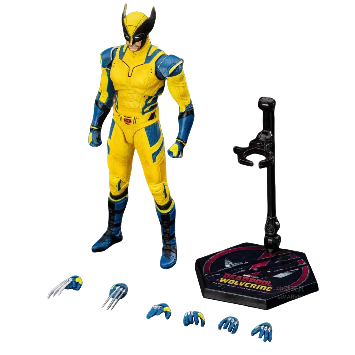 ZD Toys Deadpool & Wolverine Action figures Deadpool Boxed Wolverine  Collection Adult Action Figures Kids Toy