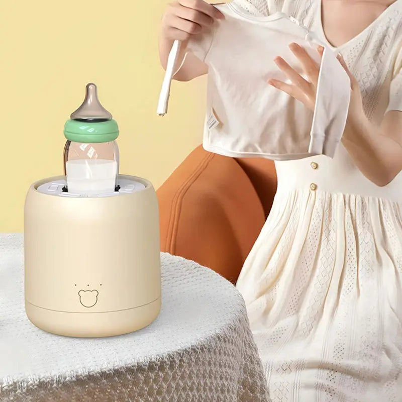 Mix up your baby’s milk on the go with this portable USB rechargeable baby bottle shaker—fast, convenient, and mess-free feeding!