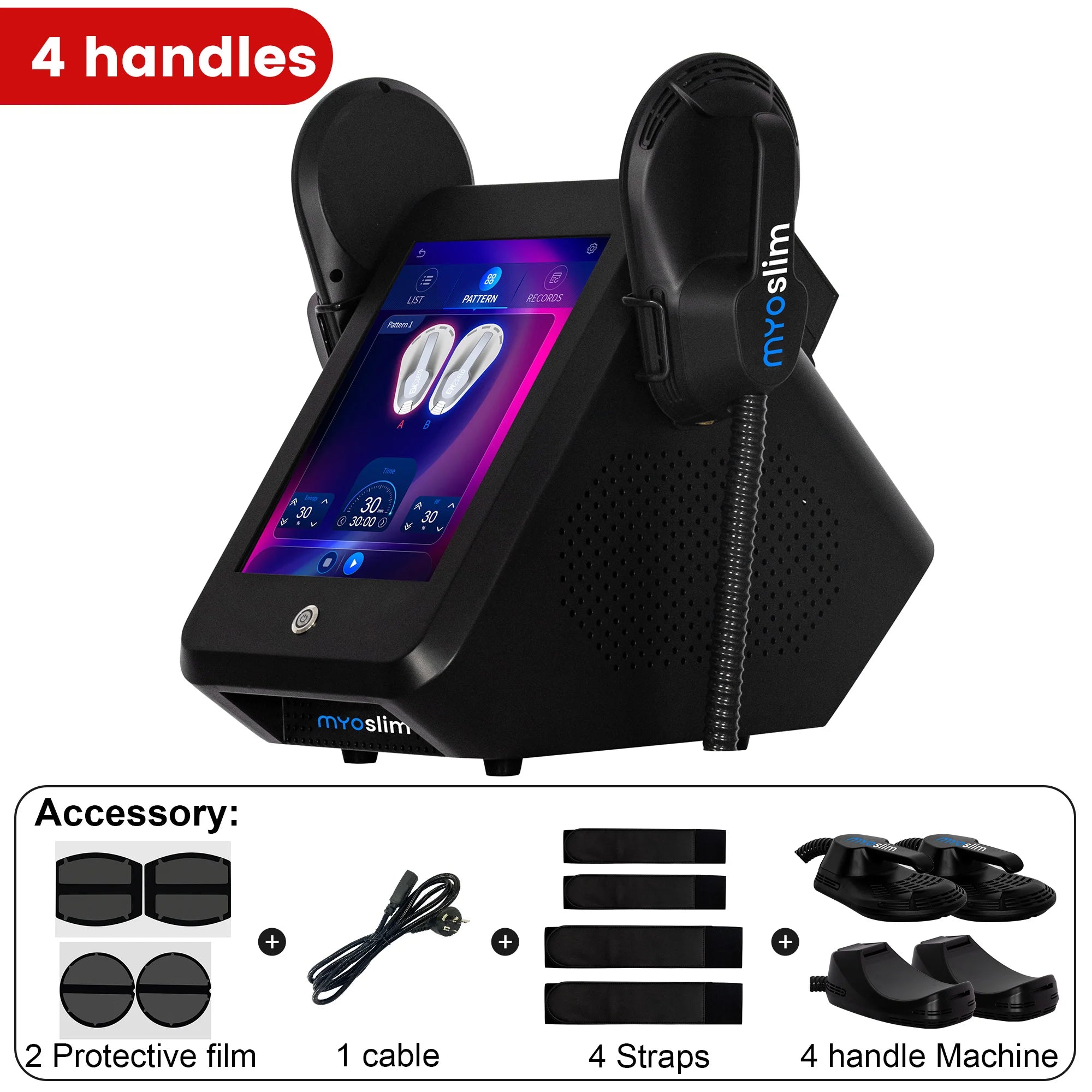 6500W EMS Neo RF Body Sculpt Machine Pro Electromagnetic Fat Burning Muscle Stimulation Slimming Device For Fitness And Wellness
