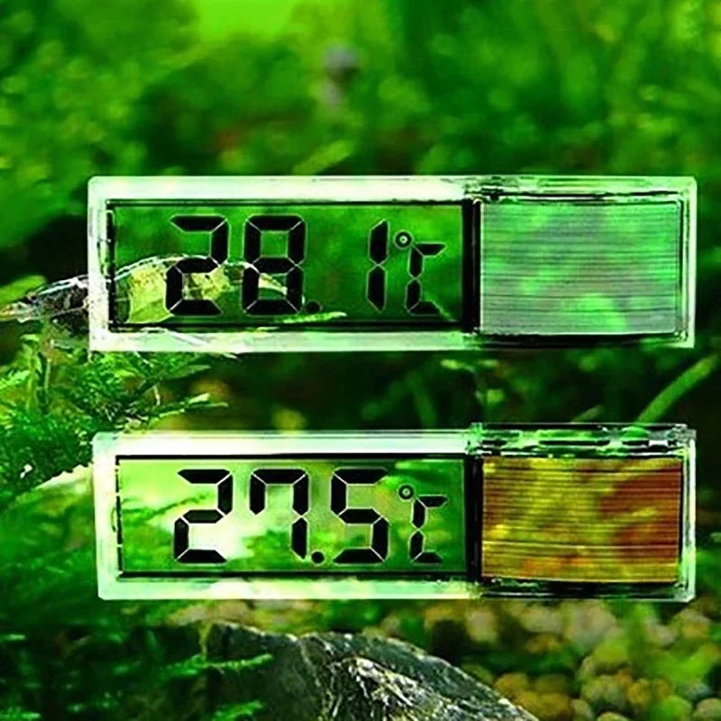 Keep your aquarium just right with this electronic LCD digital thermometer—easy to read and ultra-accurate!
