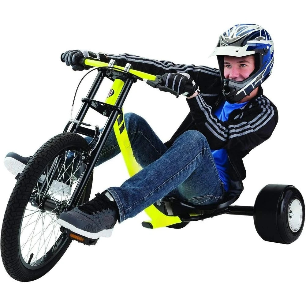 Drift Trike Three Wheeled Bike for Adults Kids with Hand Brake Drifting Kart