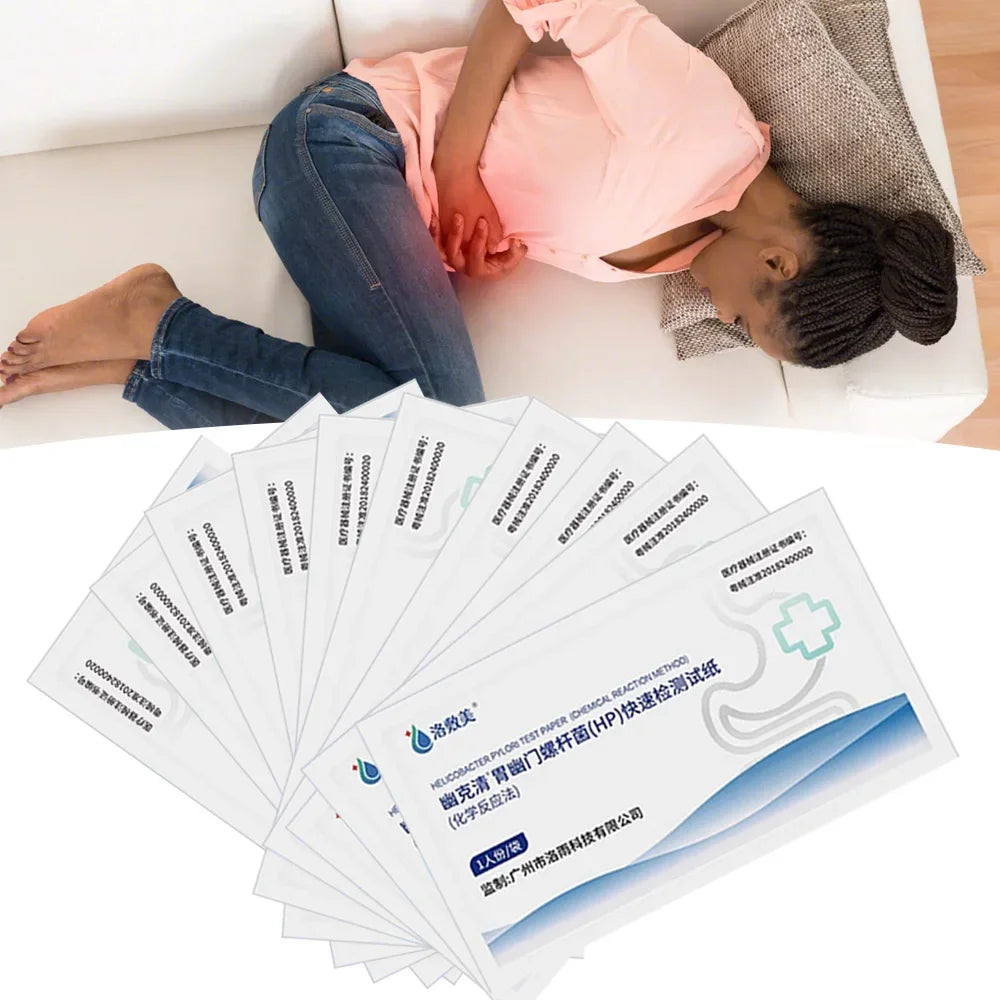 Physical Health Testing 2026Helicobacter Pylori Detection Oral Saliva Self Test Stomach Pain Gastritis Measure Rapid Accuracy
