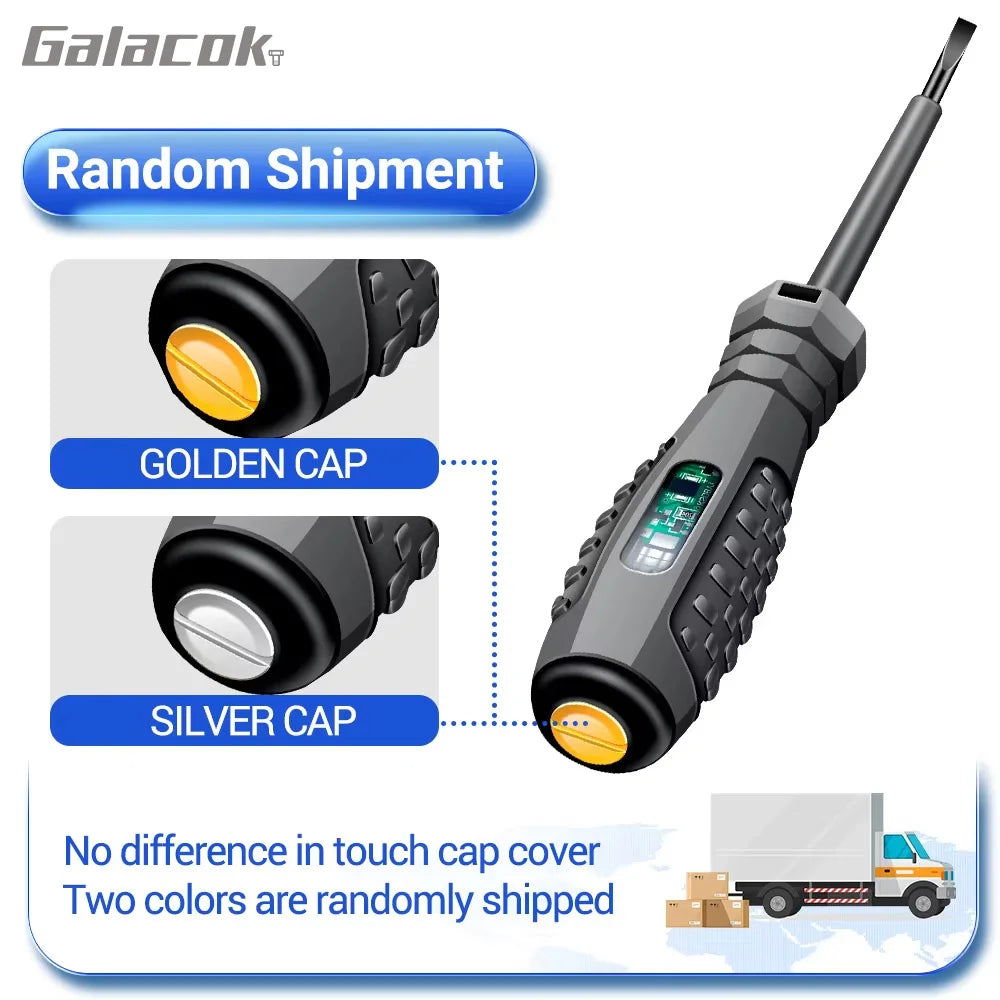 Quickly and safely test electrical circuits with this multifunctional electrician test screwdriver—AC non-contact induction pen for accurate voltage detection!