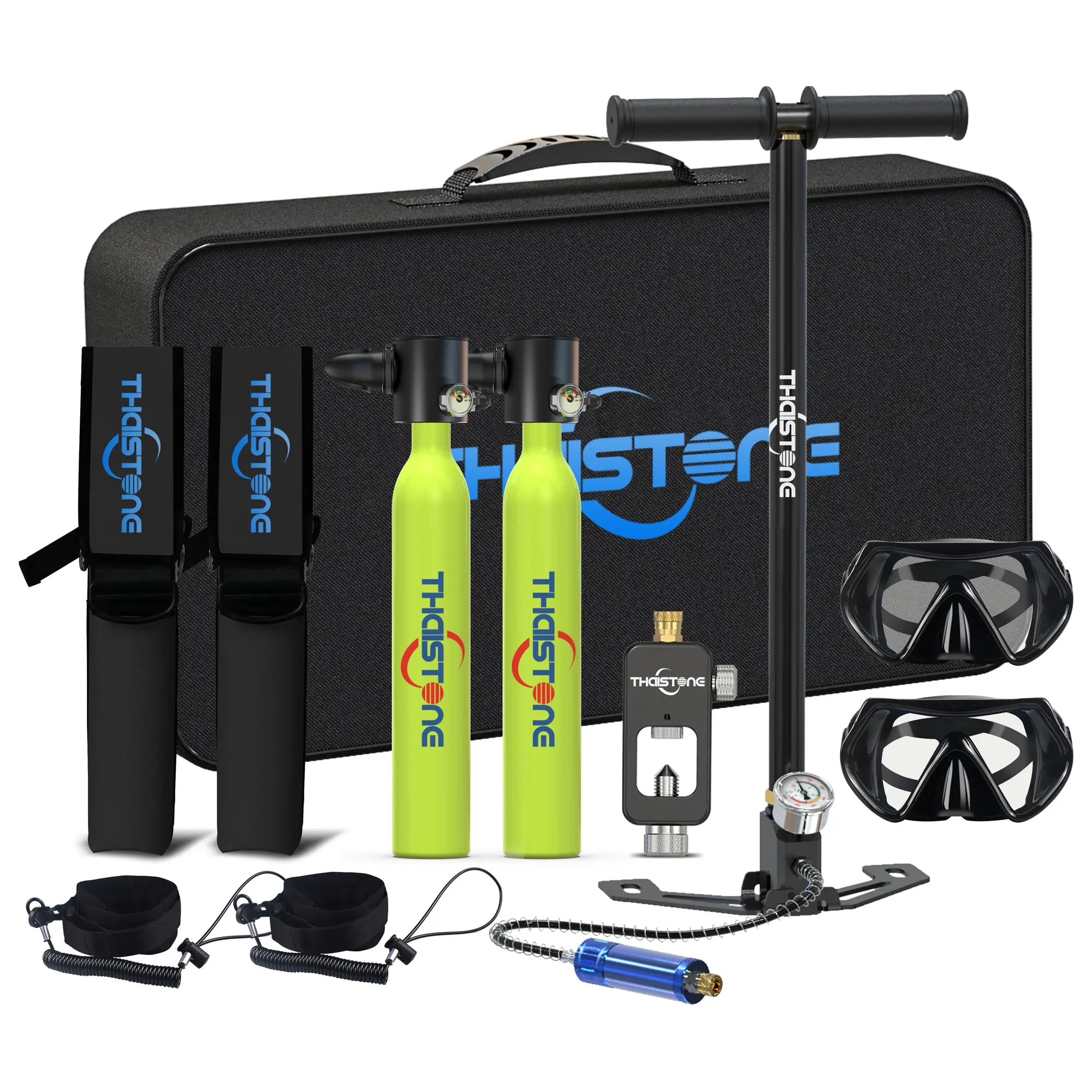 THAIITONEE-Mini Scuba Diving Tank, Underwater Swimming Swimmer, Cylinder Equipment, Dive Bottle, Oxygen, 0.5L, 5-10 Minutes