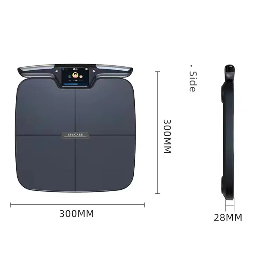 Smart WIFI Scale FSA or HSA Eligible,8 Electrodes Digital Bathroom Scale for Body Weight and Fat, BMI, Muscle Mass 56 Body index