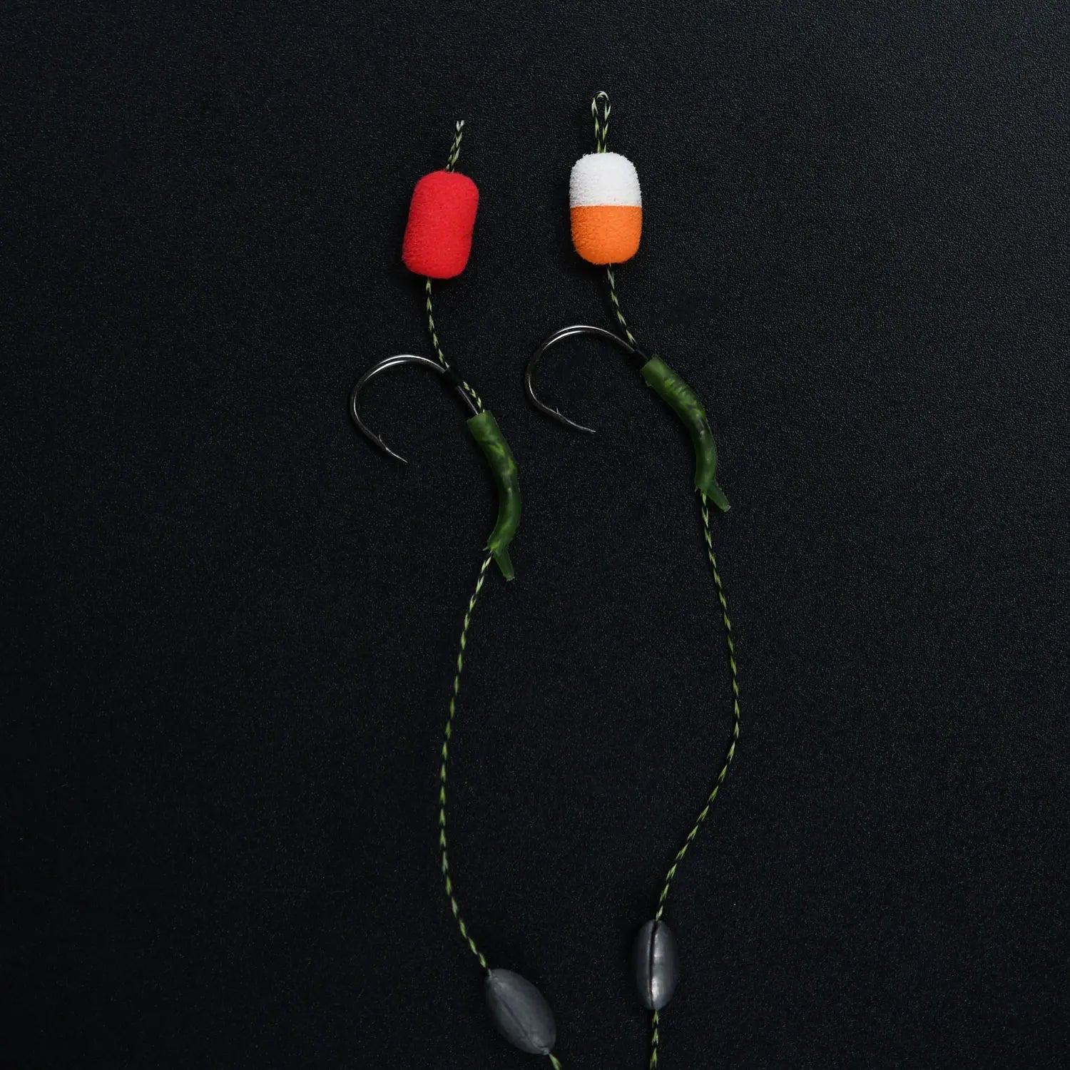 Two-Tone Floating Pop Up Foam Boilie Beads Buoyant Carp Fishing Lures Cylinder Bait For Freshwater Zig Rig Bottom Fishing