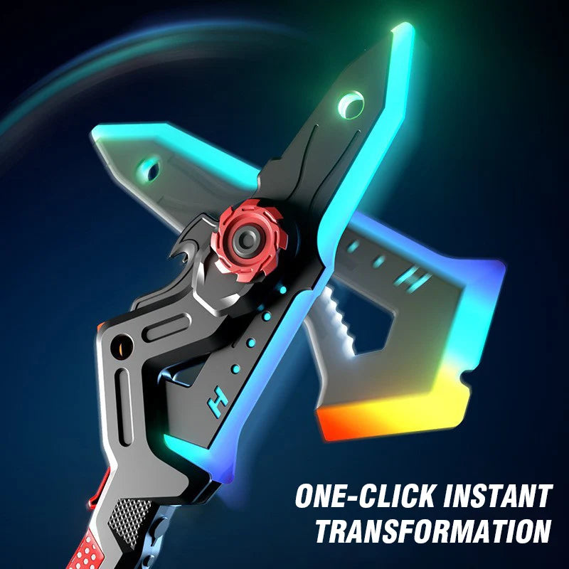 2026 AXE Lightsaber Toy 2 in 1 Sword Toys Lightstick Cosplay Role-Play outdoor Games for adult Children boys Children's Day Gift