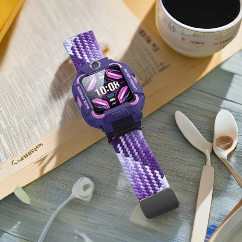 Braided Loop For Children Kid Smart Watch Magnetic Elastic Wristband for Imoo Xiaotiancai Watch Phone D2 Wristband Replacement