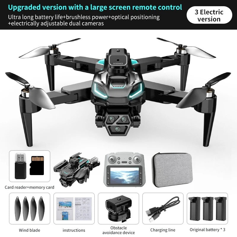 Lenovo M22 Drone Foldable Aerial Shooting 8K Ultra HD Camera Brushless Motor 4.3 Smart Control Optical Flow Stable RC Quadcopter