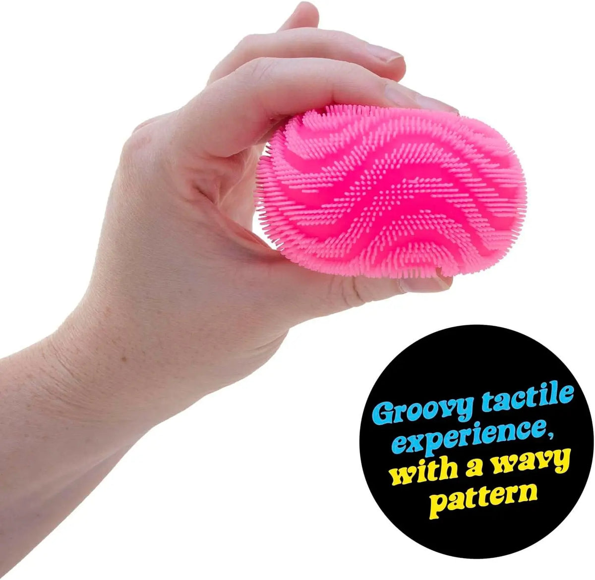 New Schylling NeeDoh Fuzz Ball & Maltose Candy Sensory Squeeze Toy Stress Relief Fidget Ball for Adults Kids Toy