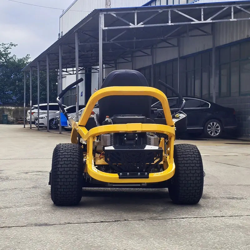 Ride in lawn mower 4wd