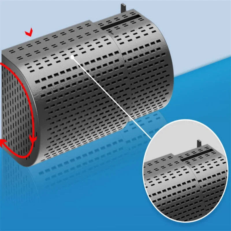 Juwel fish tank filter bucket inlet to prevent small fish and shrimp into the filter tank filter shield