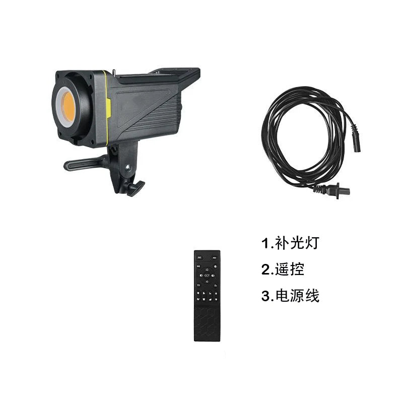 200w Photography Light Kit Light Box LED COB live Video Light Sun Fill light High Brightness CRI 95+ 2700-6500K 220V Dimmable