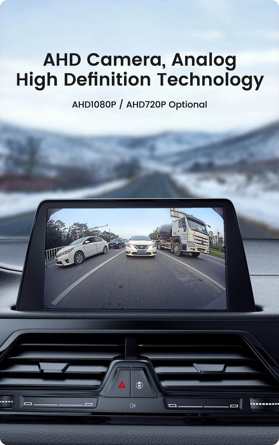 GreenYi AHD 1920x1080P Car Rear View Camera 170° Fisheye Lens Full HD Night Vision Vehicle Reversing Front Cameras C899