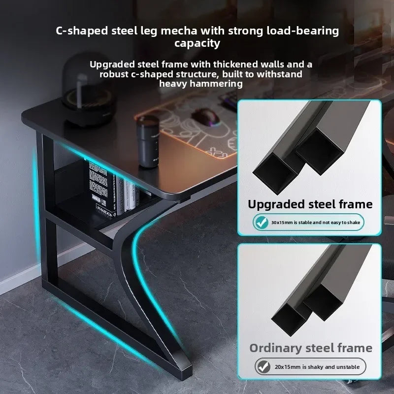 Modern Household GoodsComputer Desk Desktop Simple E-sports Table And Chair Household Desk Student Writing Desk