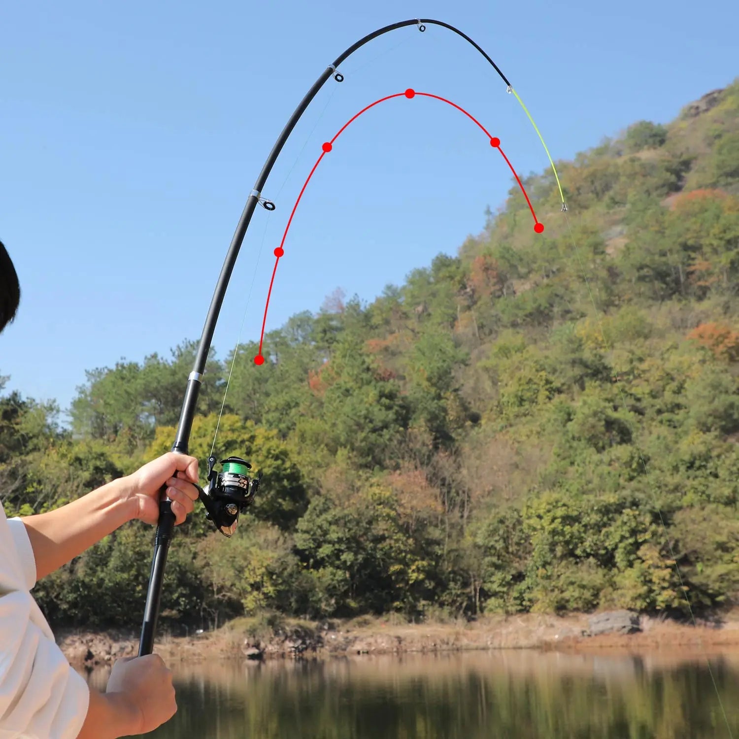 Sougayilang Carbon Fishing Rod 2.1-3.0m Telescopic Fishing Rod Baitcasting Rod Portable Leisure  Fishing Rod Saltwater Fishing