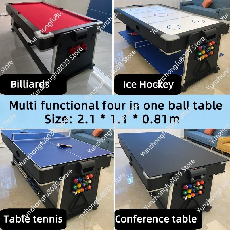 For Shipping Fees, Please Inquire With the Customer Service. Home Four-in-One Billiard Table, Standard American Billiard Table,