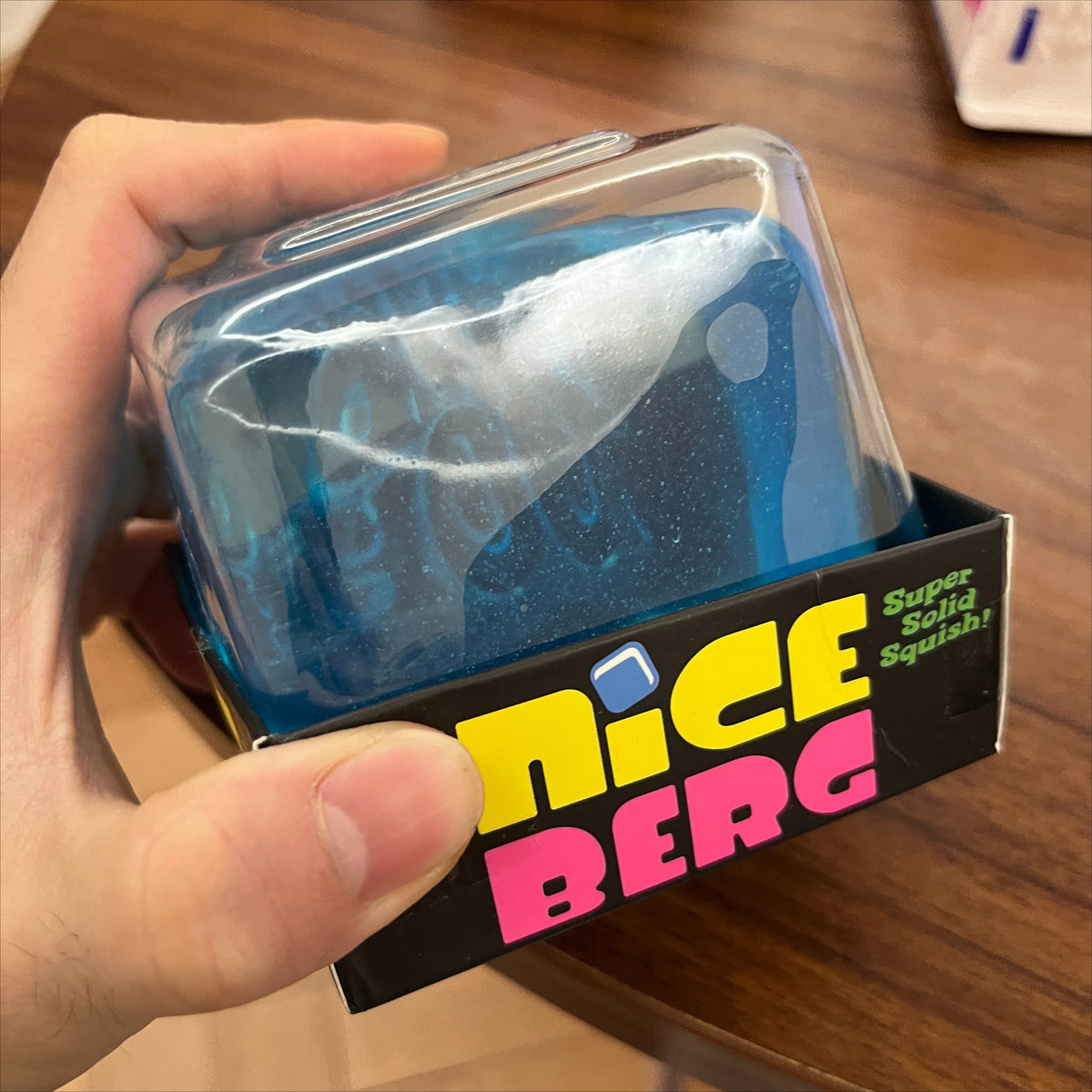 8.5cm Super Big Needoh Nice Berg Sensory Stress Reliever Fidget Tool for Anxiety & Focus Desk Sensory Cube Gifts