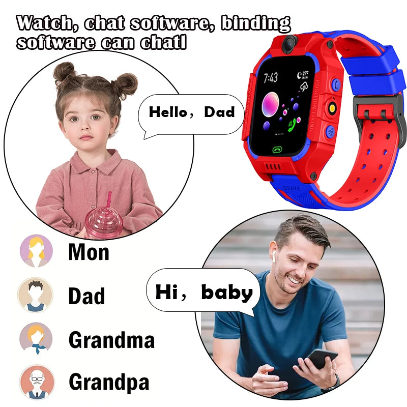 Keep kids connected and learning with this children's smart watch—packed with games, camera, micro chat, and AI features for endless fun and learning!