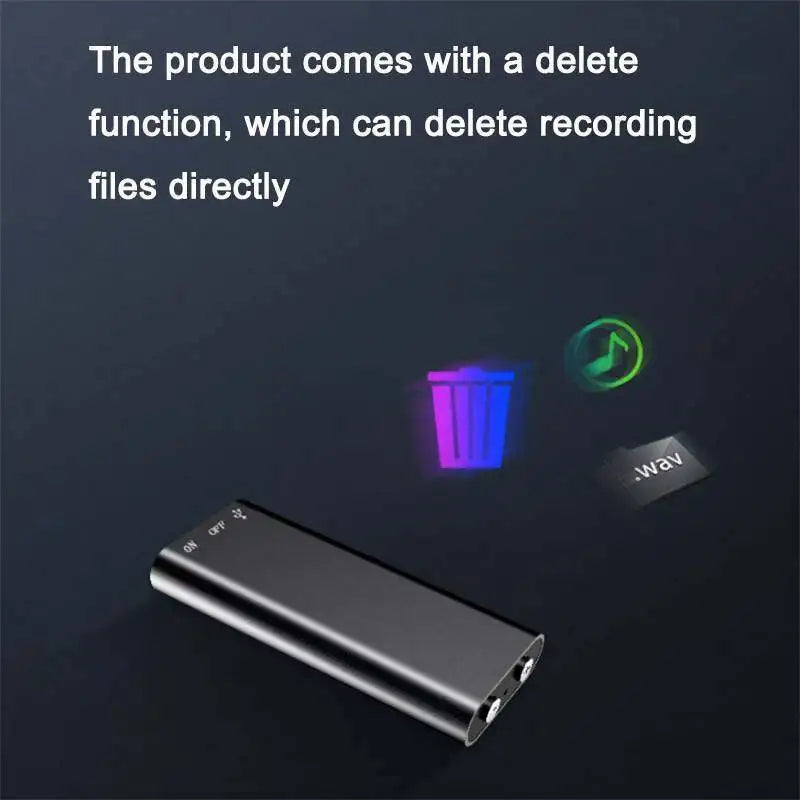 Capture clear audio with this digital dictaphone—featuring HD sound quality and noise reduction for perfect recordings every time!