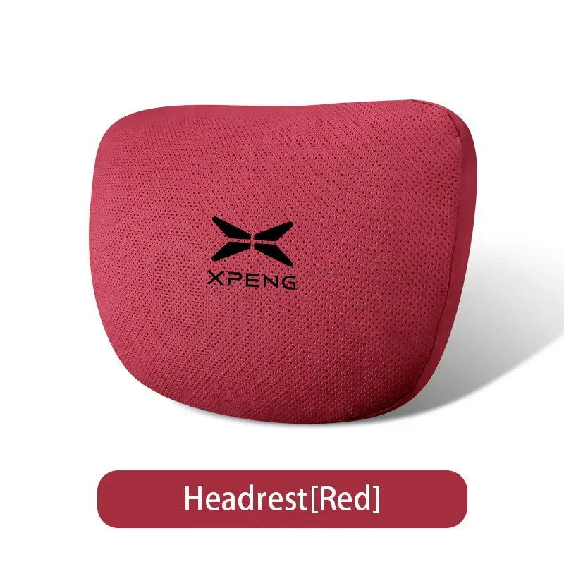 Car Neck Pillow Seat Headrest Lumbar Support Pillow Spine Protect Car Pillow Neck Rest Cushion For Xpeng Xiaopeng P5 P7 G9 G3i