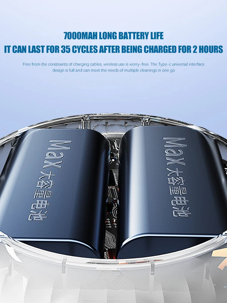 2025 wireless mini digital washing machine, rechargeable portable intelligent small underwear and sock specific washing cup 1.5L