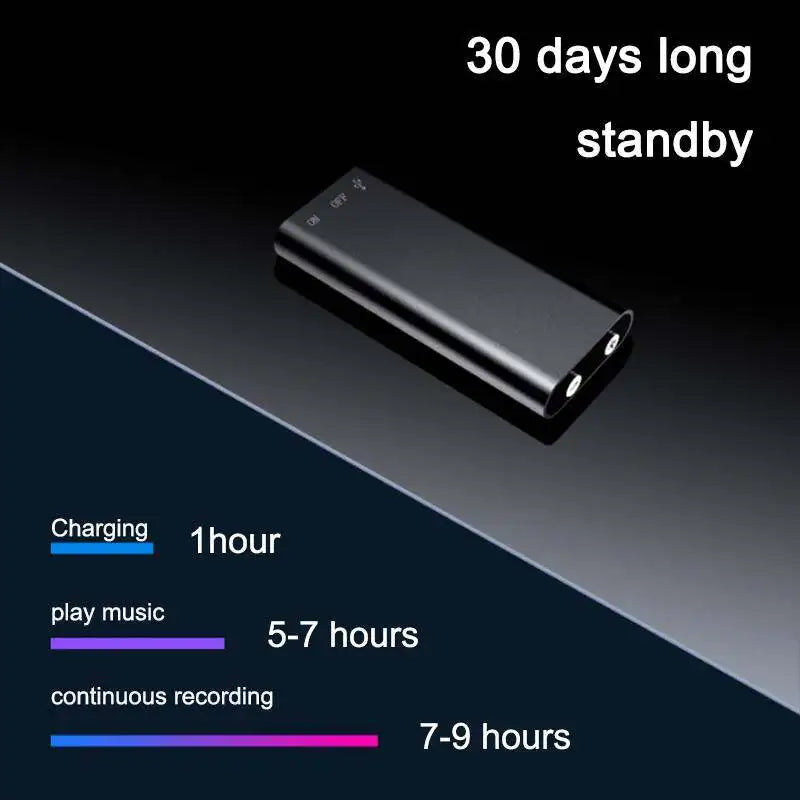 Capture clear audio with this digital dictaphone—featuring HD sound quality and noise reduction for perfect recordings every time!